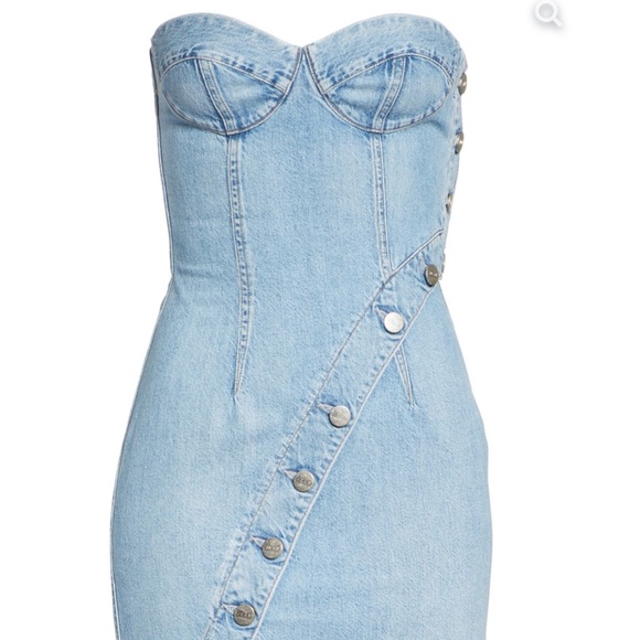 JEAN ATELIER Denim Dress Size 0 - Picture 2 of 9